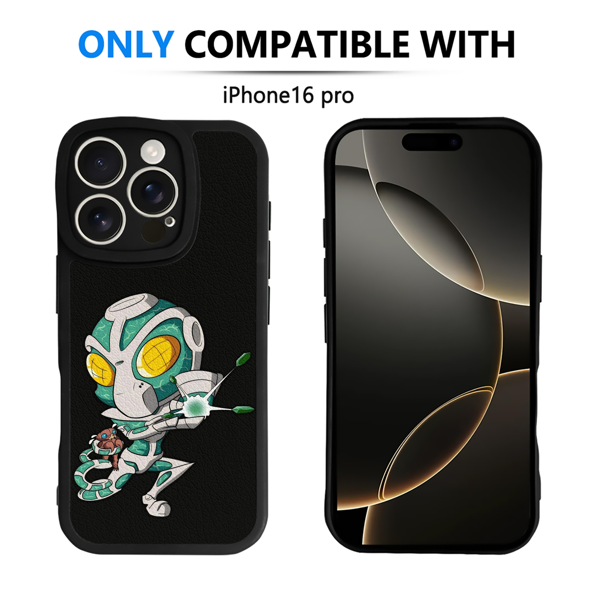 （画像用） ジョジョの奇妙な冒険 花京院 典明（かきょういん のりあき） JoJo's Bizarre Adventure Kakyoin Noriaki 【iPhone 16シリーズ対応】シリコンスマホケース（レザー調） 材質：シリコン